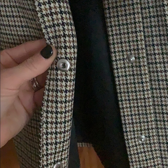 Zara XS Plaid Belted Coat Jacket. Never Worn. Great condition - Picture 3 of 3